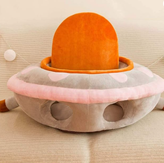 Fotoliu din plus, model centru de joaca, cu spatar detasabil, roz pudra [2]