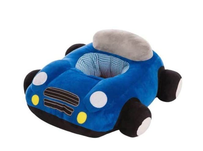 Fotoliu din plus, pentru copii, Albastru, +6 luni, Dimensiune 60 x70 x 25 cm [2]