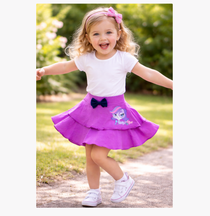 Fusta mov, Little Pony, 3-4 ani [2]