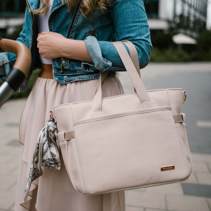 Geanta mame pentru carucior Carmen, bej, Babyono [12]