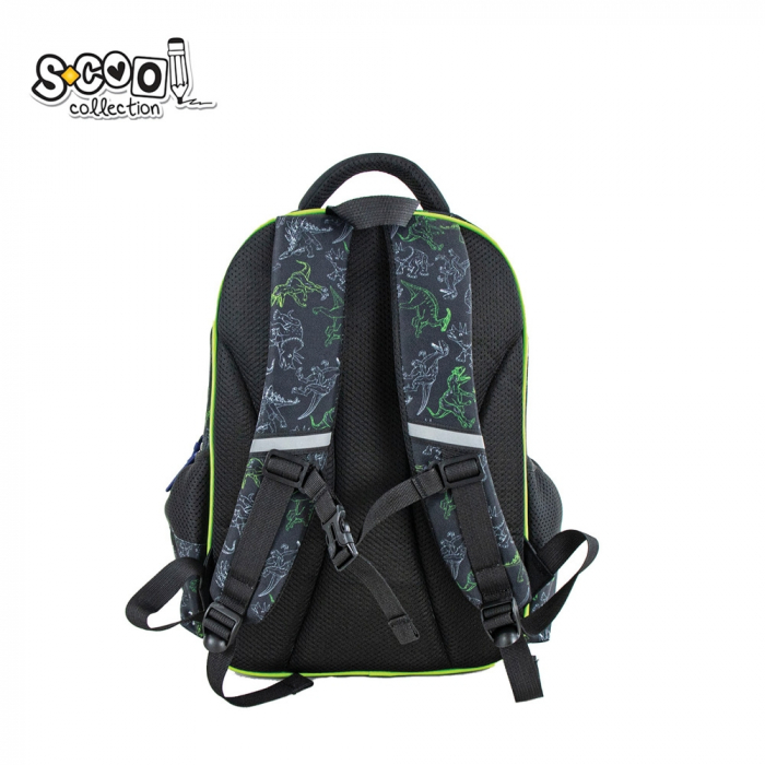 Ghiozdan 3D DINOSAURS, 38x35x20 cm - S-COOL [3]