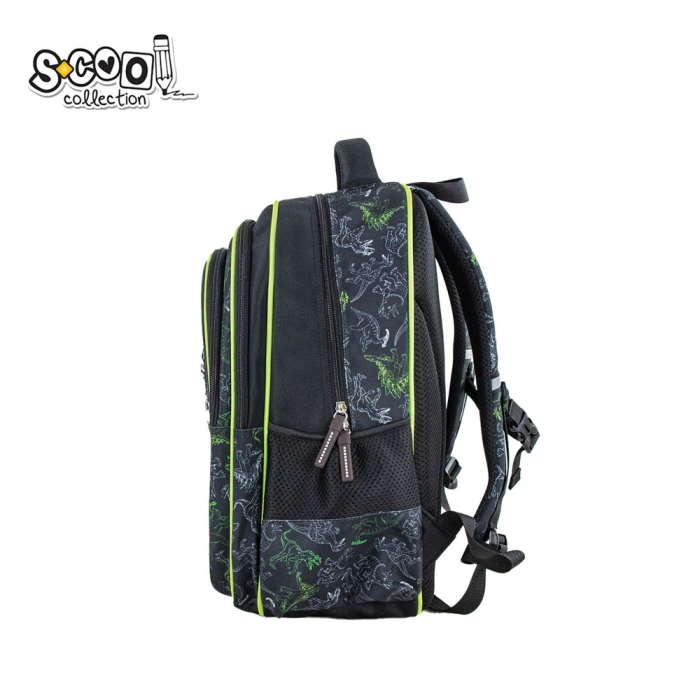 Ghiozdan 3D DINOSAURS, 38x35x20 cm - S-COOL [2]