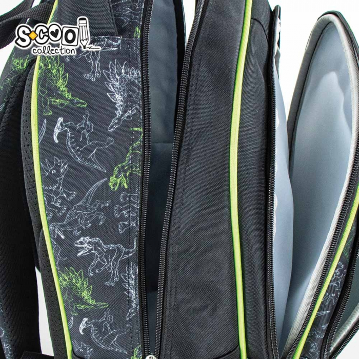 Ghiozdan 3D DINOSAURS, 38x35x20 cm - S-COOL [10]