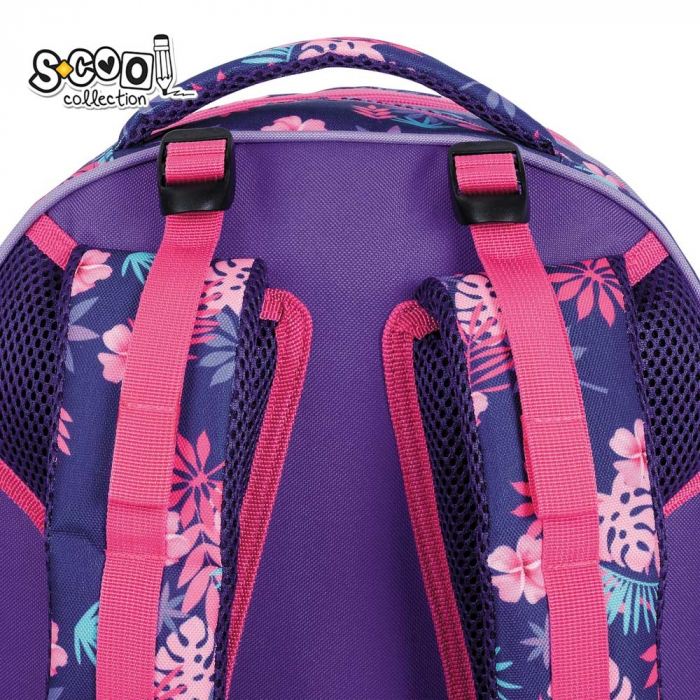 Ghiozdan anatomic FLAMINGO, 39x33x18 cm - S-COOL [7]