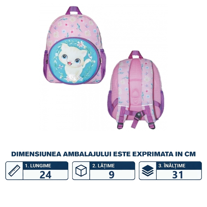 Ghiozdan Gradinita FOX, 31x24x9 Cm - S-COOL [2]