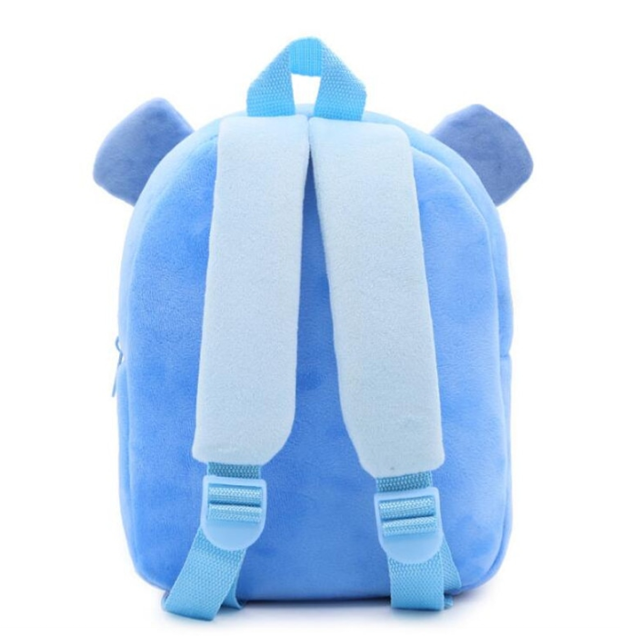 Ghiozdan gradinita, model animalut, Bubu-Still, 26 x 24 x 10 cm, Albastru Glossy [3]