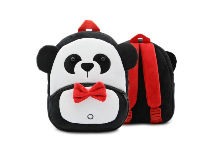 Ghiozdan gradinita, model animalut, Bubu-Still, 26 x 24 x 10 cm, Negru Foto [2]