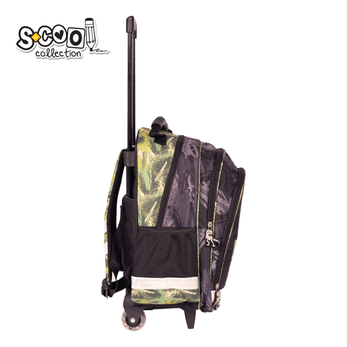 Ghiozdan Trolley DINO, 38x29x14 Cm - S-COOL [5]