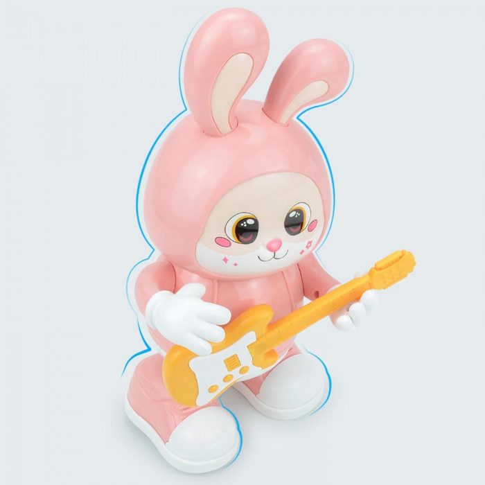 Iepurasul chitarist, muzical si luminos [3]