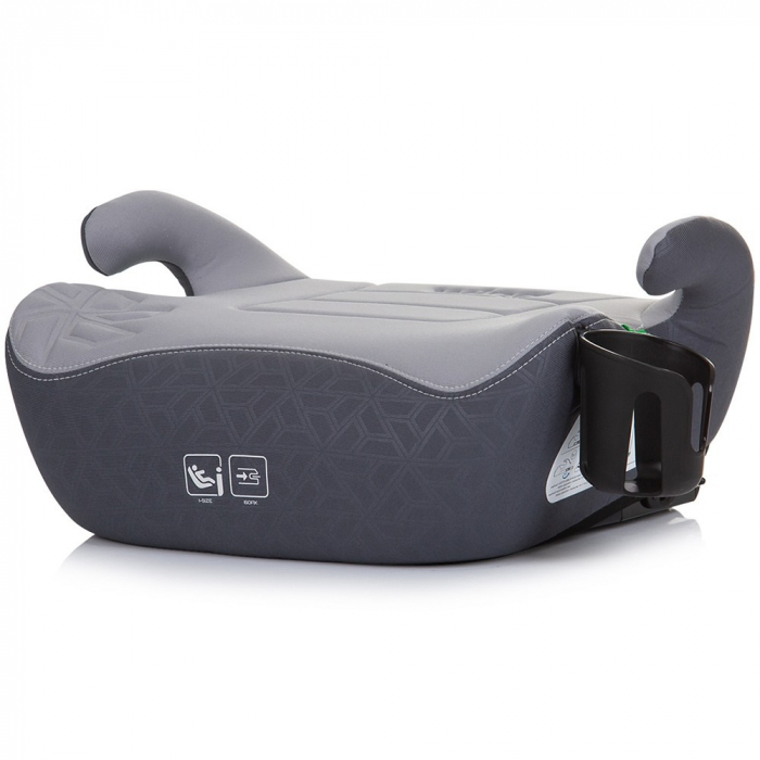 Inaltator auto Chipolino Wing I-Size 125-150 cm ash grey cu sistem Isofix [2]