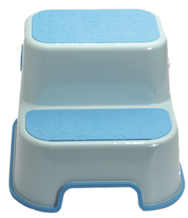 Inaltator copii Toaleta Anti-Derapant cu 2 Trepte, Beberoyal, Blue [2]