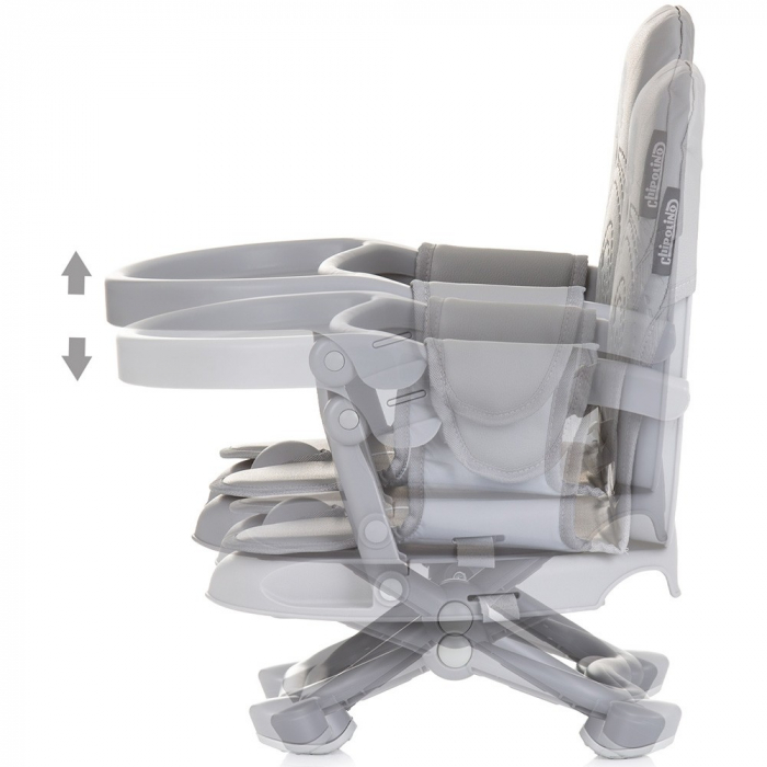 Inaltator scaun de masa Chipolino Lollipop ash grey [4]