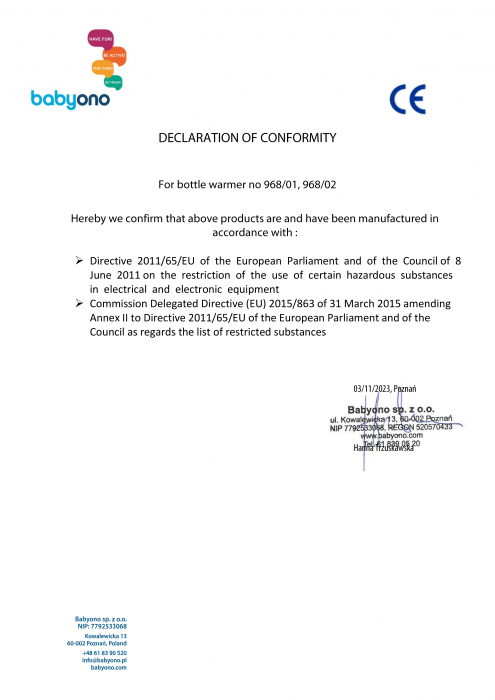 Incalzitor si sterilizator electronic alb Hranire Naturala Babyono [12]