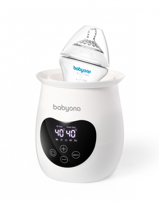 Incalzitor si sterilizator electronic alb Hranire Naturala Babyono [7]