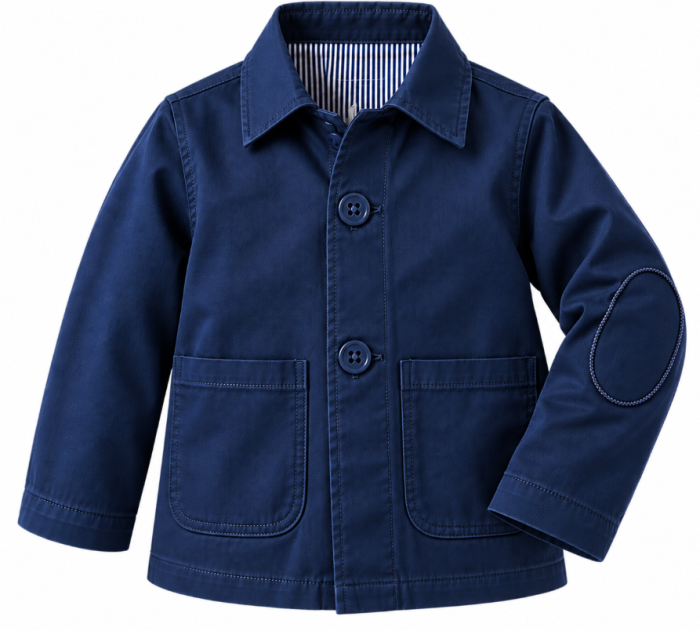 Jachetă casual pentru băieți – stil modern și confortabil, Bleumarin [2]