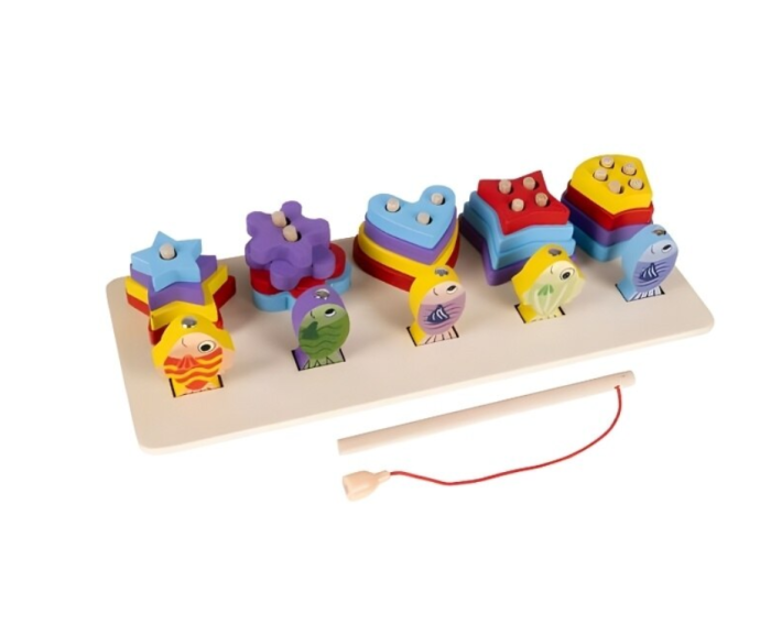 Joc Educativ de Pescuit si Sortare, Undita cu Magnet [2]