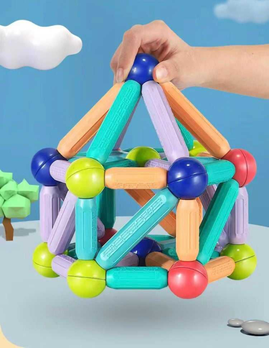 Joc puzzle, stick magnetic, New Upgrade, 36 piese [4]