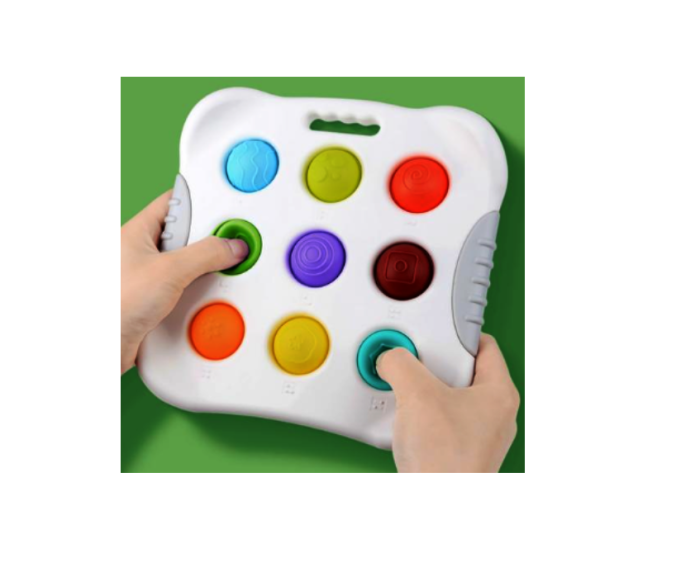 Jucarie bebe 9 butoane silicon pentru digitatie [2]