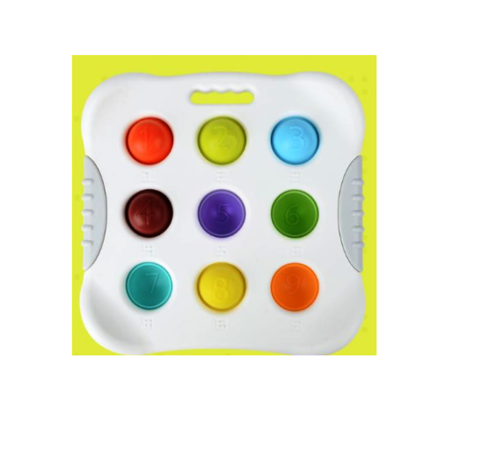 Jucarie bebe 9 butoane silicon pentru digitatie [3]