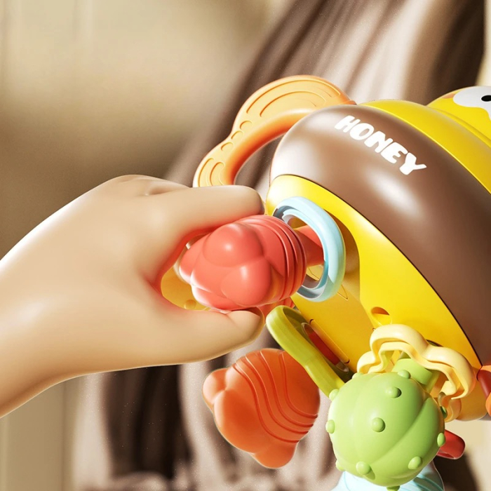 Jucarie bebe, pentru dentitie, din silicon, albinuta [3]