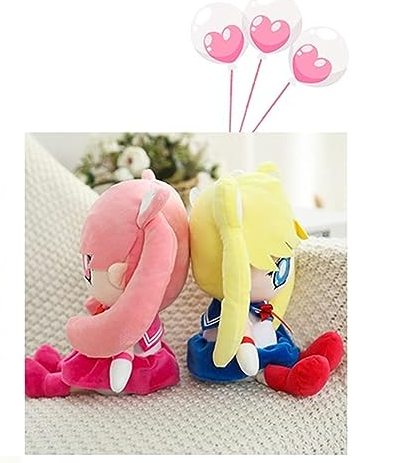 Jucarie de plus tip anime Sailor Moon Usagi, Toxic Beauty, 25 cm, multicolor [2]