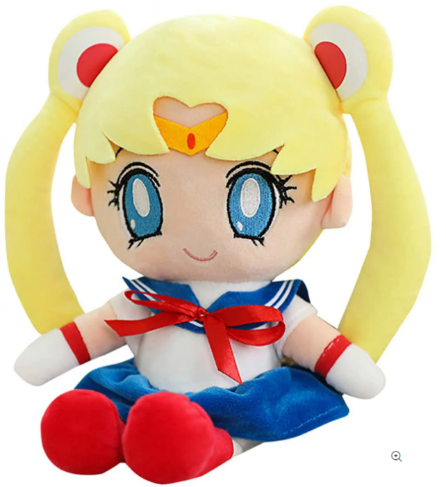 Jucarie de plus tip anime Sailor Moon Usagi, Toxic Beauty, 25 cm, multicolor [3]