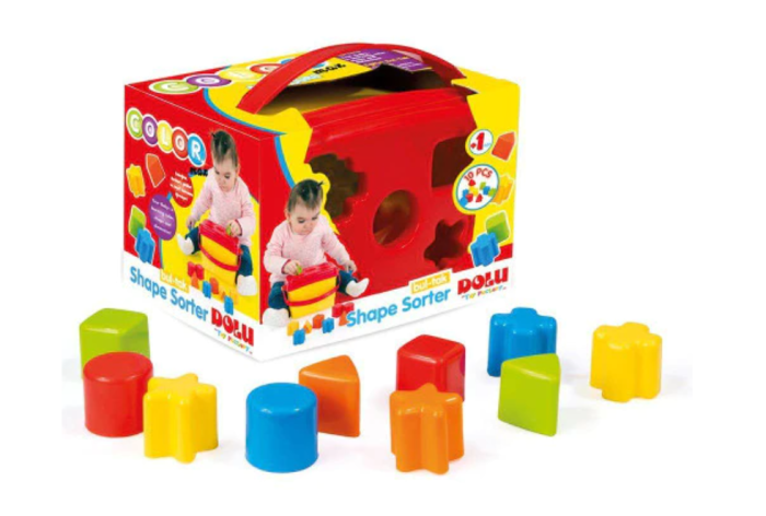 Jucarie de sortat cuburi multicolore [1]