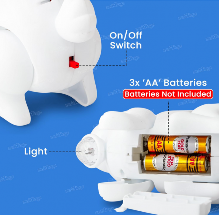 Jucarie interactiva, iepurasul nazdravan, cu lumini si sunete [3]