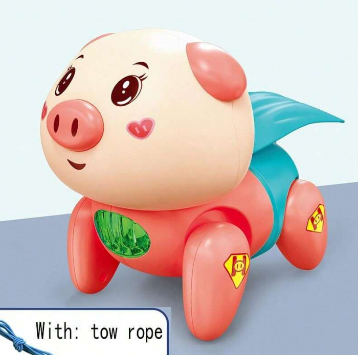 Jucarie interactiva, pentru bebelusi, Cu lumini si sunete, Superpurcelus [2]