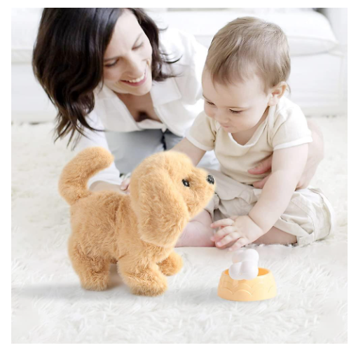 Jucarie interactiva, primul meu animalut, latra, merge si da din caput [2]