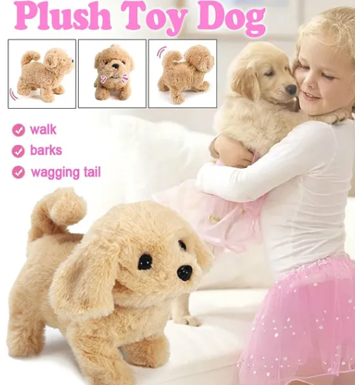 Jucarie interactiva, primul meu animalut, latra, merge si da din caput [5]