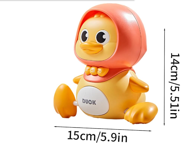 Jucarie interactiva, ratusca bunicuta care face tumbe si danseaza [5]