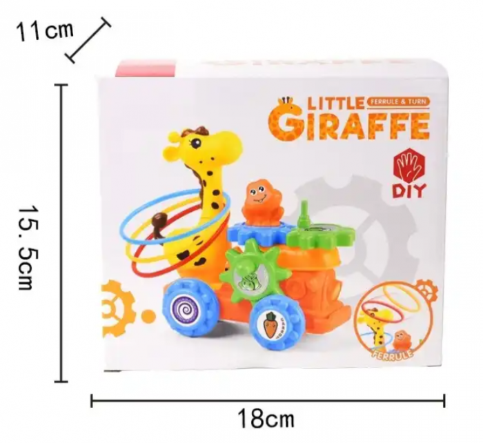 Jucarie interactiva, sa montam si sa ne jucam cu girafa [3]