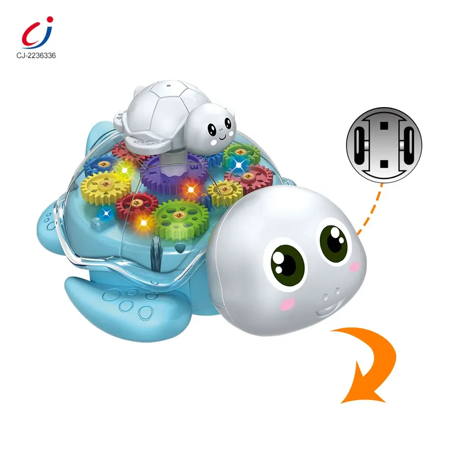 Jucarie motrica, broscuta testoasa, cu lumini si sunete [2]