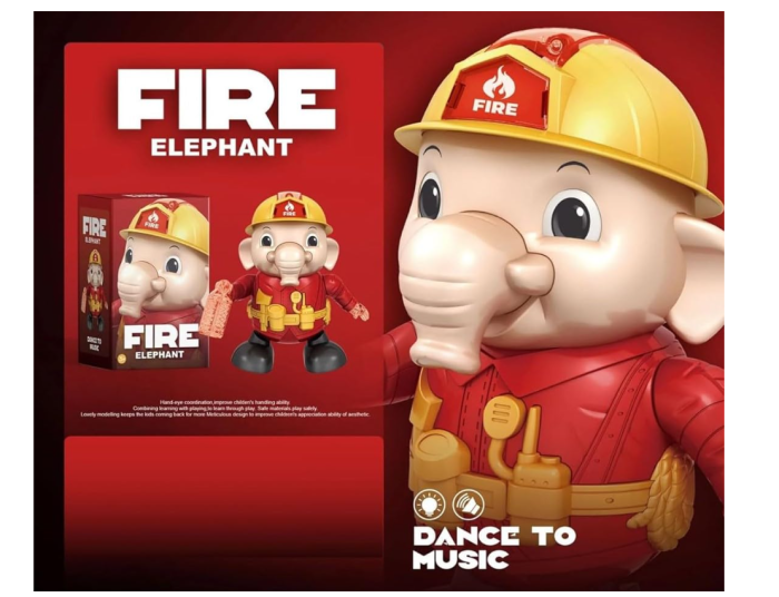 Jucarie muzicala, Pompierul Buclucas [6]