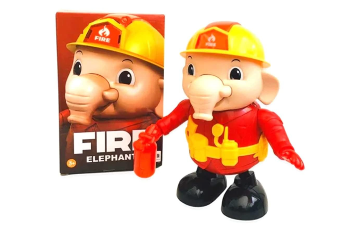 Jucarie muzicala, Pompierul Buclucas [2]