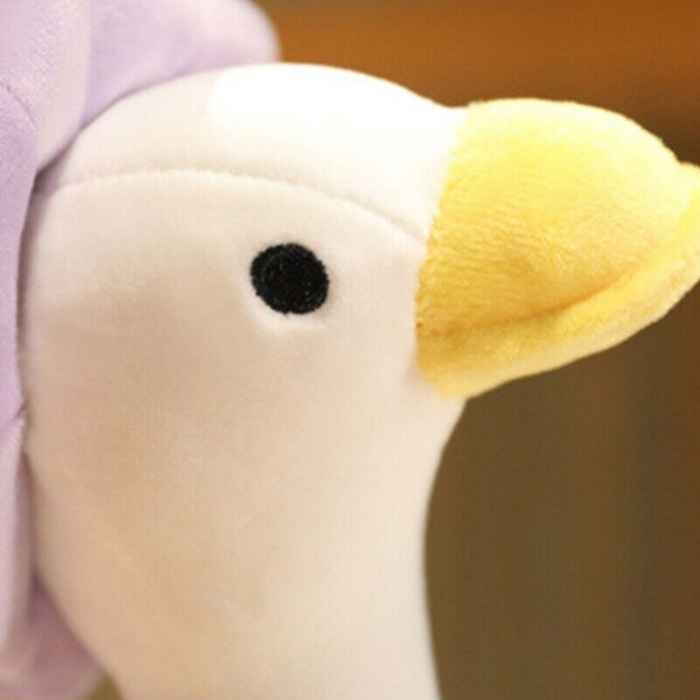 Jucarie plus, Ratusca plimbareata cu ghiozdanel si palarie, 30,5 cm [2]