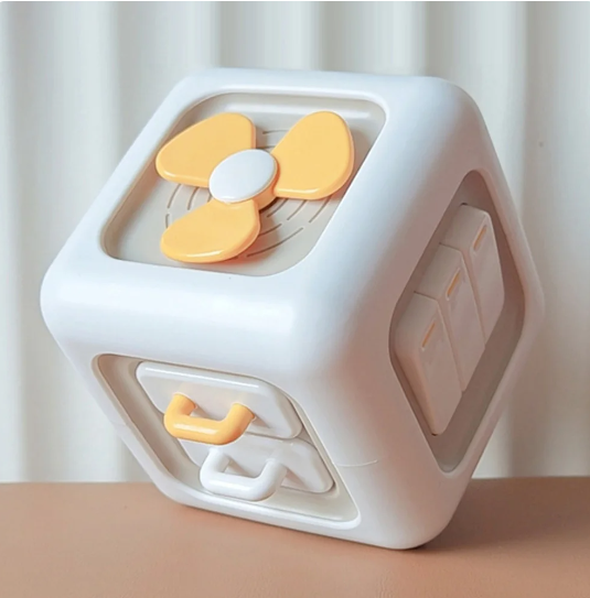 Jucarie senzoriala, colectia Montessori, 6 in 1, Descopera lumea [11]