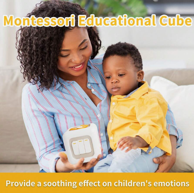 Jucarie senzoriala, colectia Montessori, 6 in 1, Descopera lumea [3]