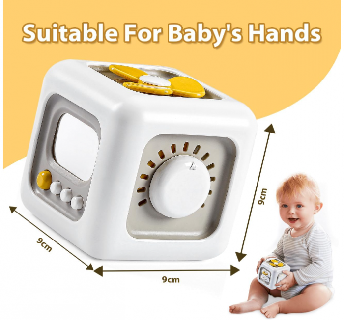 Jucarie senzoriala, colectia Montessori, 6 in 1, Descopera lumea [8]