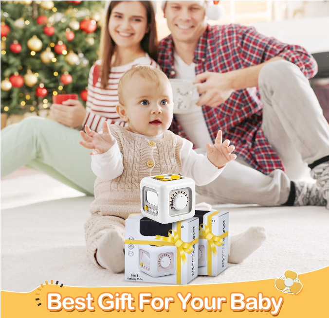 Jucarie senzoriala, colectia Montessori, 6 in 1, Descopera lumea [9]