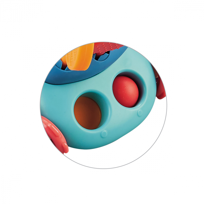 Jucarie senzoriala, dezvoltare abilitati motorii bebelus, Sticla, Babyono [6]