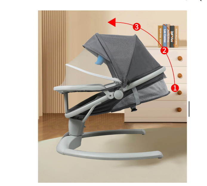 Leagan electric, cu telecomanda, ecran touch screen sensitive [3]