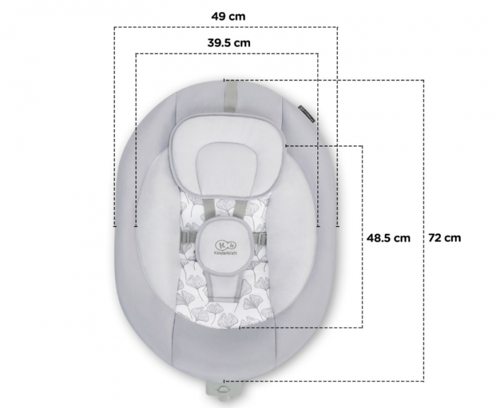 LEAGAN ELECTRIC KINDERKRAFT LULI, 2 IN 1, GREY [3]
