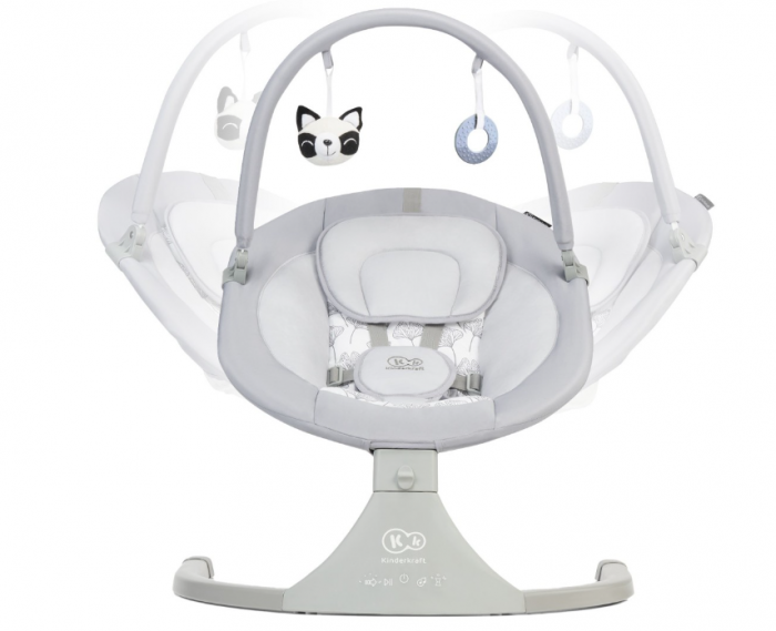 LEAGAN ELECTRIC KINDERKRAFT LULI, 2 IN 1, GREY [4]