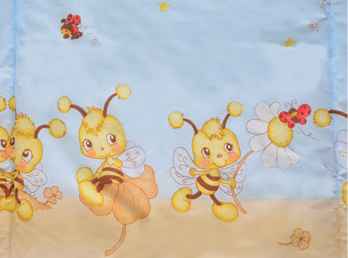 Lenjerie MyKids Albinuta Albastru 4 Piese 140x70 [4]