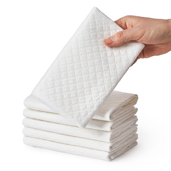 Aleze Beberoyal Premium, 60 x 90 cm, 10 Bucăți - Impermeabile, Absorbție 2300ml, Fixare Autoadezivă, 6 straturi [3]