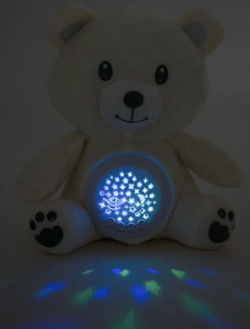 Little Dreamer, proiector, ursulet, crem [4]