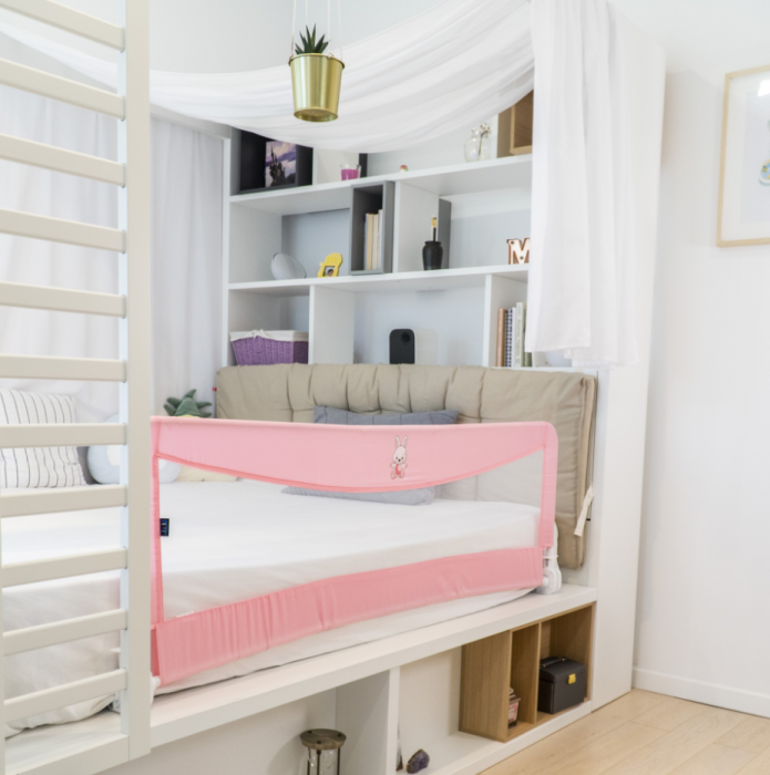 Margine de siguranta pentru pat Juju Safe Sleep, Hunny Bunny [3]