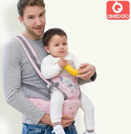 Marsupiu Ergonomic pentru Bebe, cu Scaunel, 3-25 Kg, All Season, Bubu-Still®, Bumbac, 10 Pozitii, vernil deschis [4]